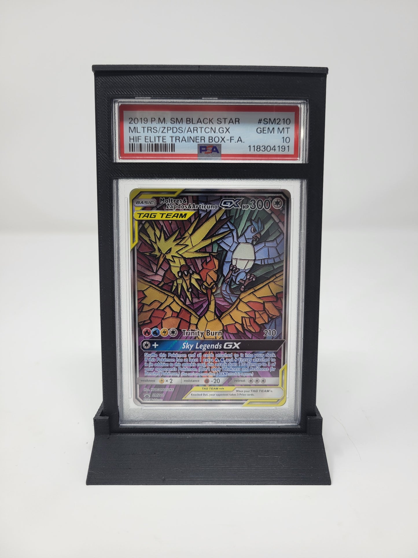 PSA Graded Trading Card Pokemon Sports Slab Card Guard Shelf Display