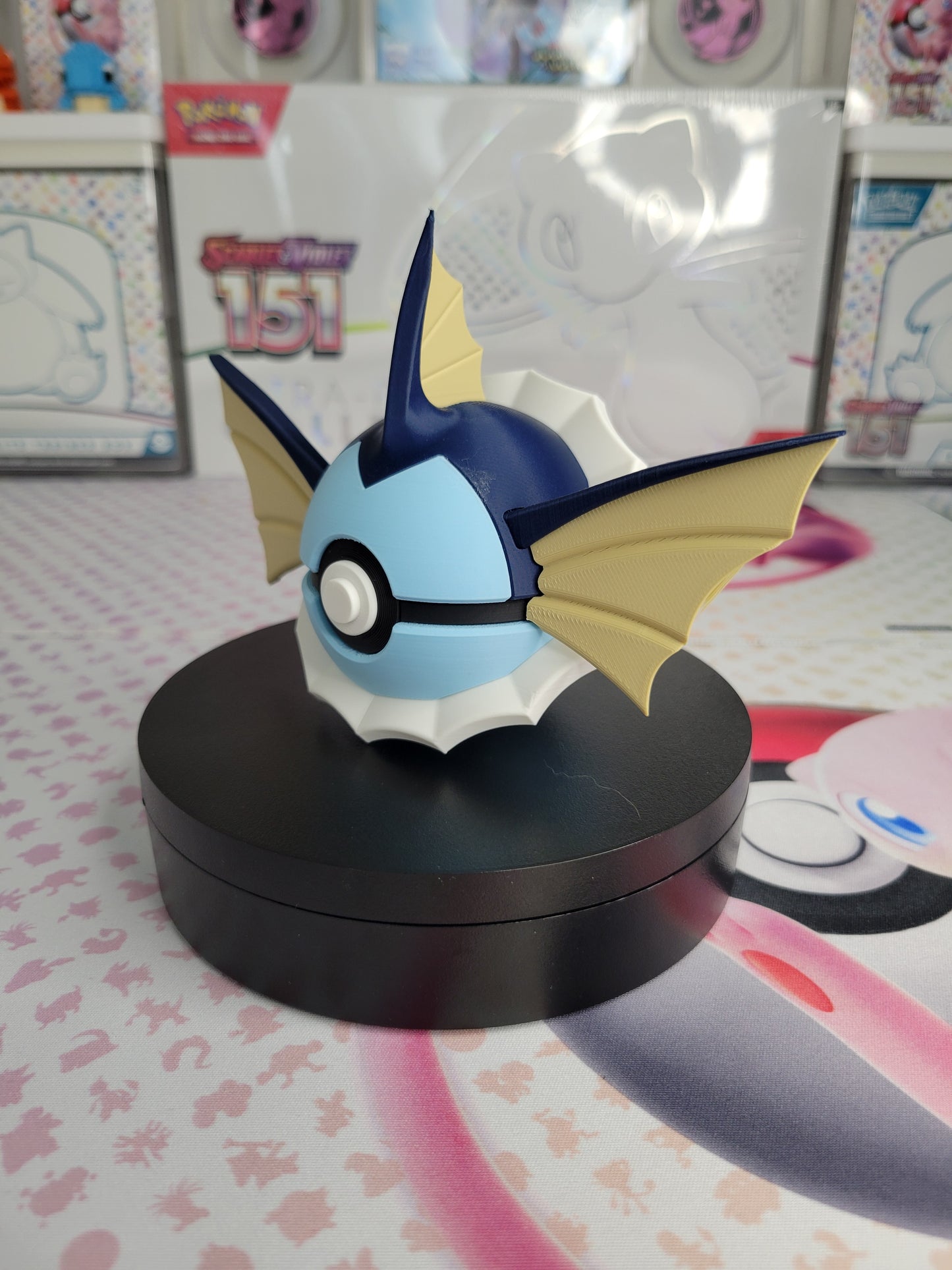 0134 - Vaporeon Inspired 3D Printed Themed Ball