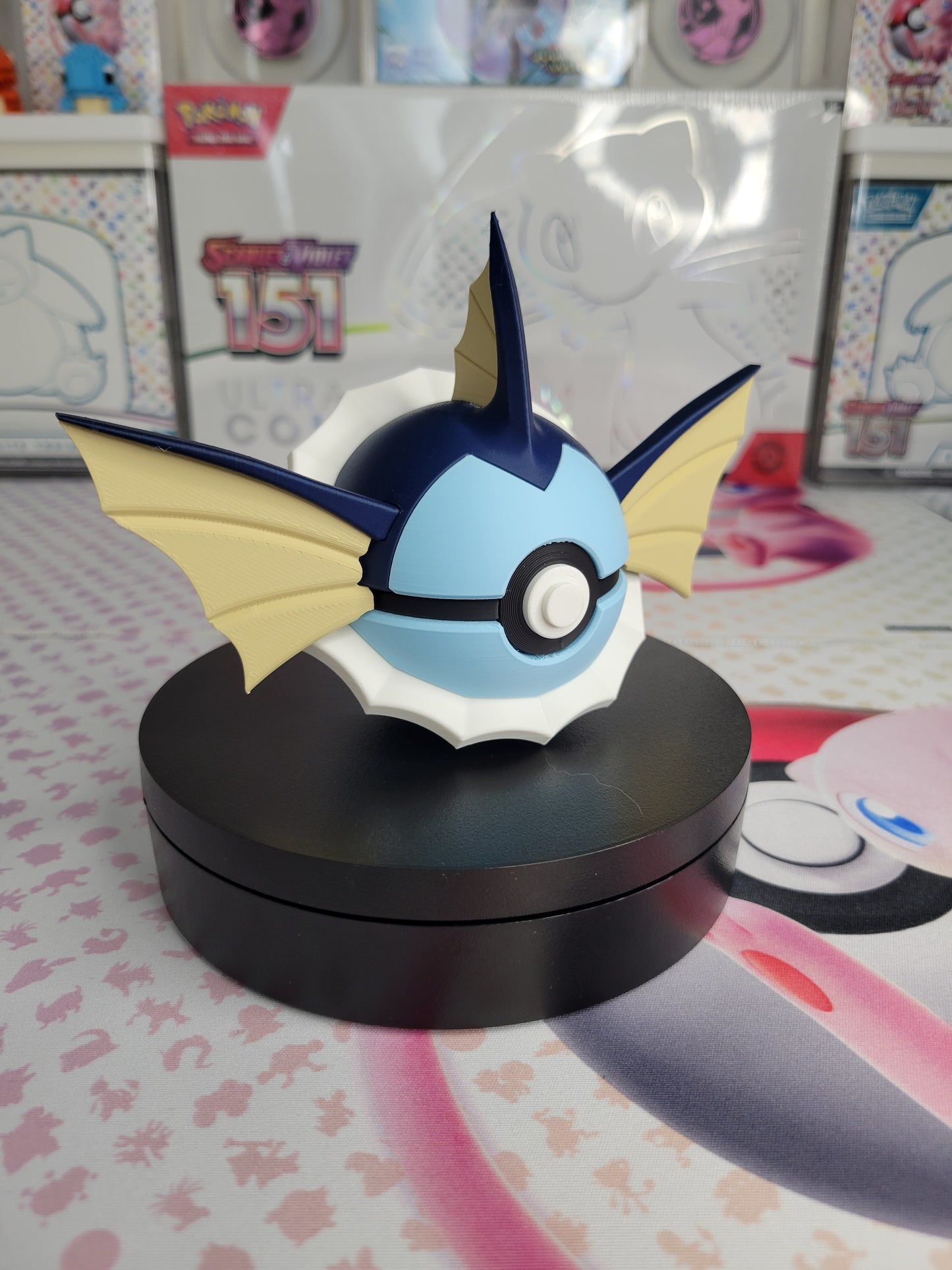 0134 - Vaporeon Inspired 3D Printed Themed Ball
