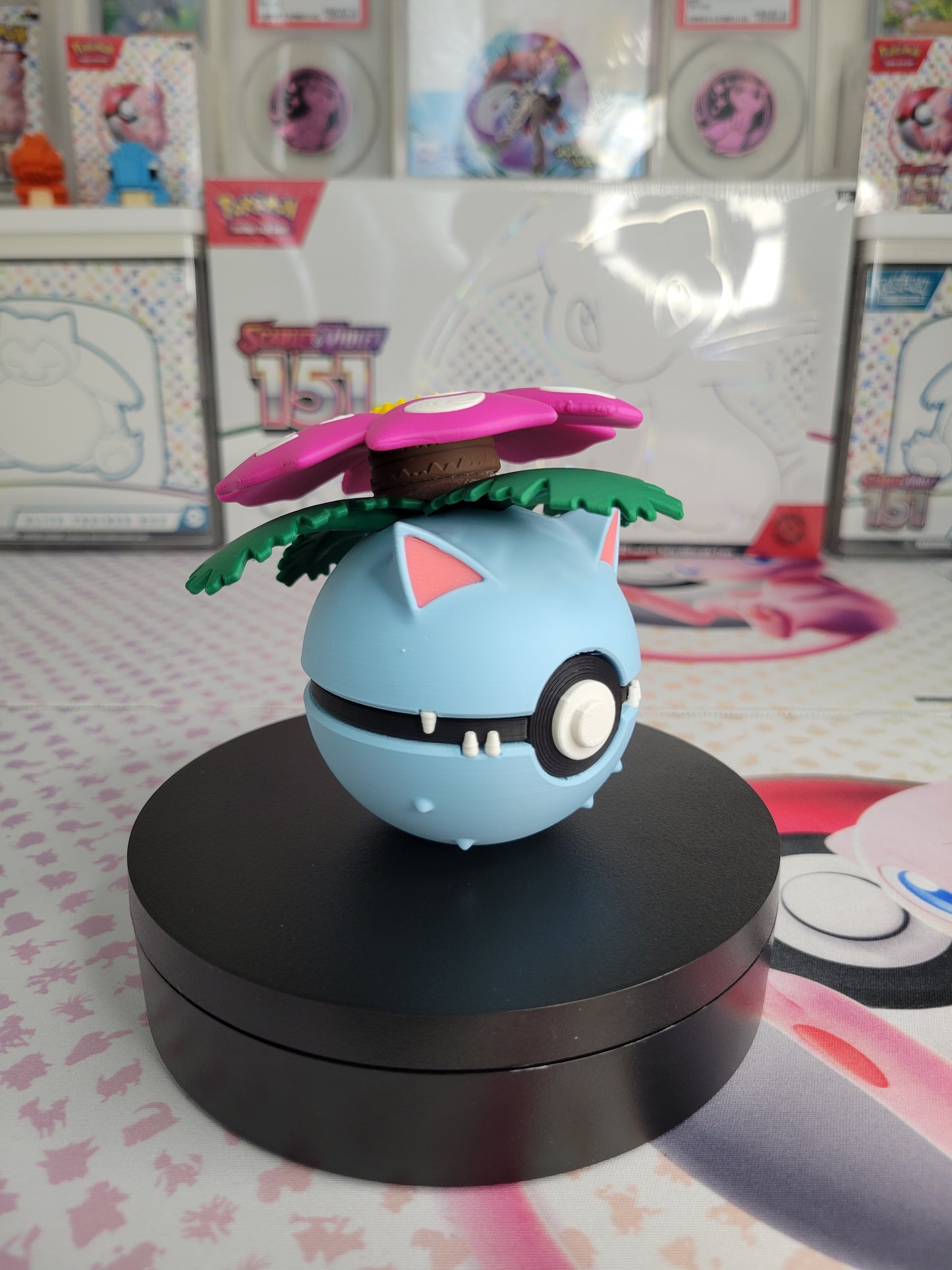0003 - Venusaur Inspired 3D Printed Themed Monster Ball