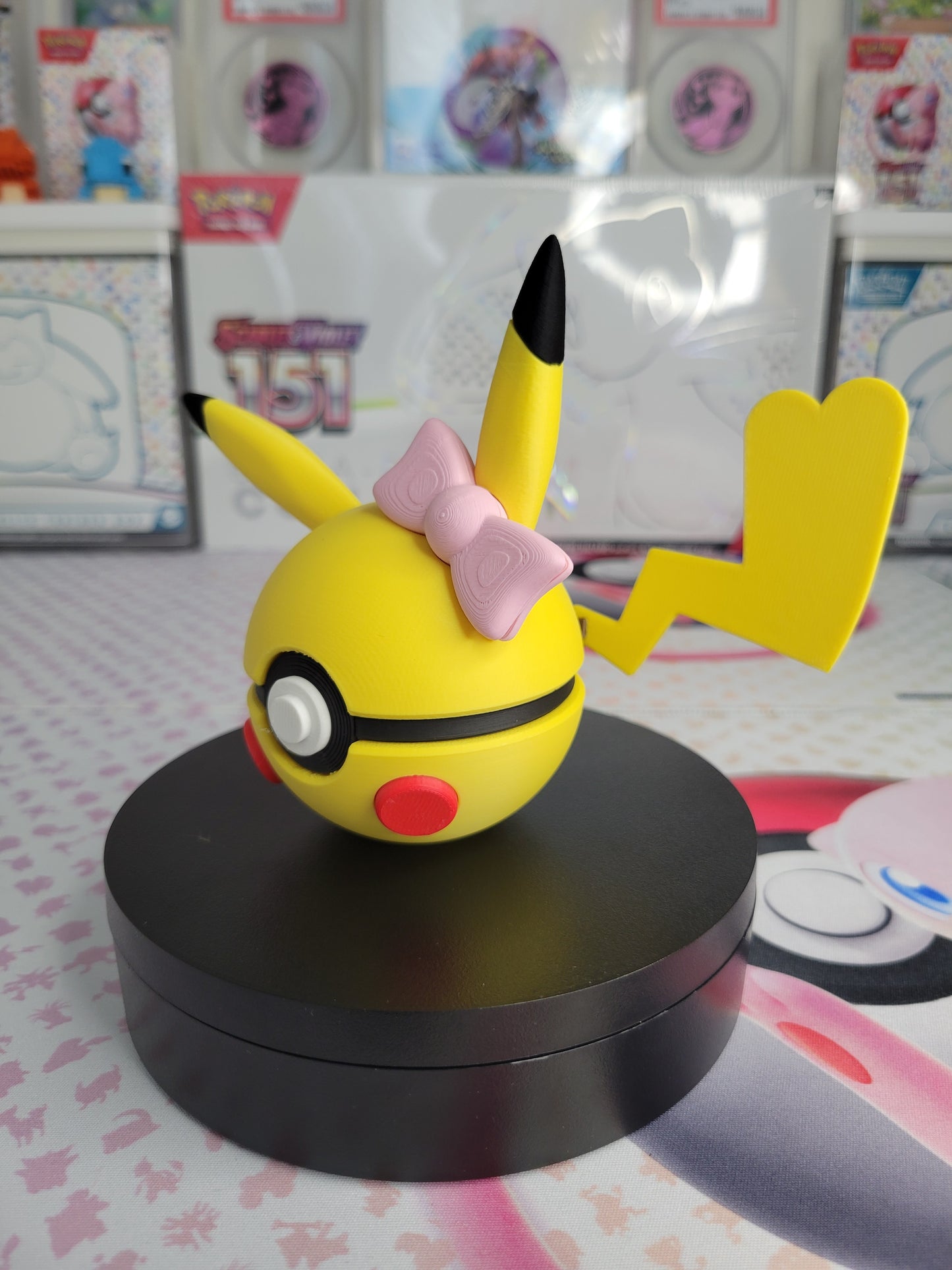 0025 - Female Pikachu Inspired 3D PrintedThemed Ball