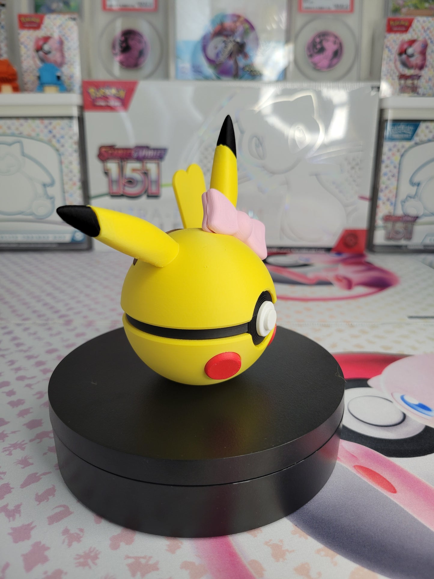 0025 - Female Pikachu Inspired 3D PrintedThemed Ball