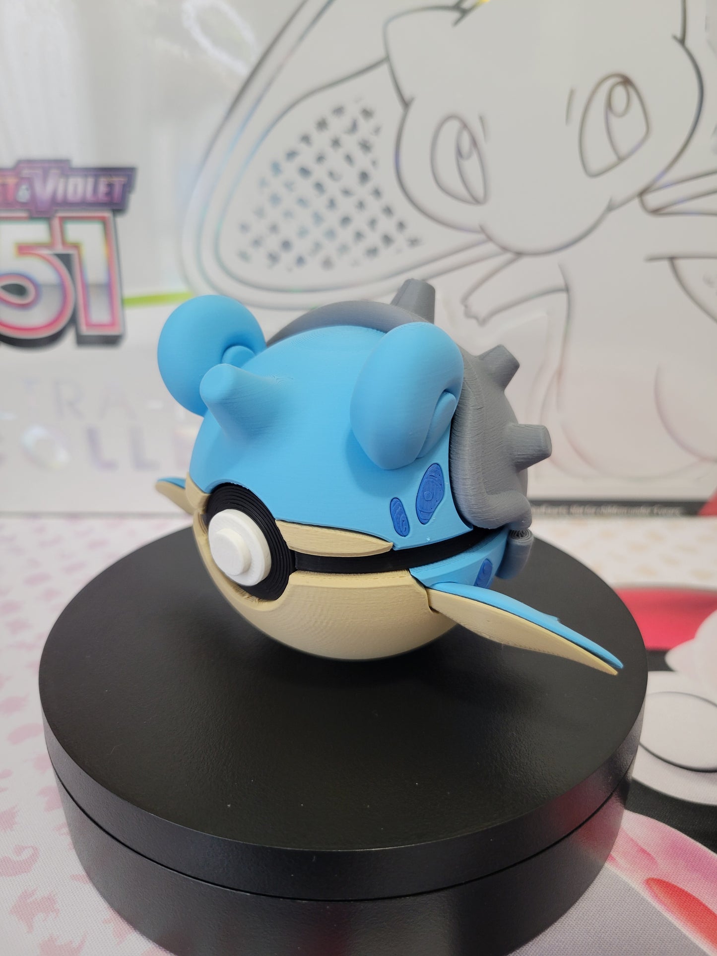 0131 - Lapras Inspired 3D Printed Themed Ball