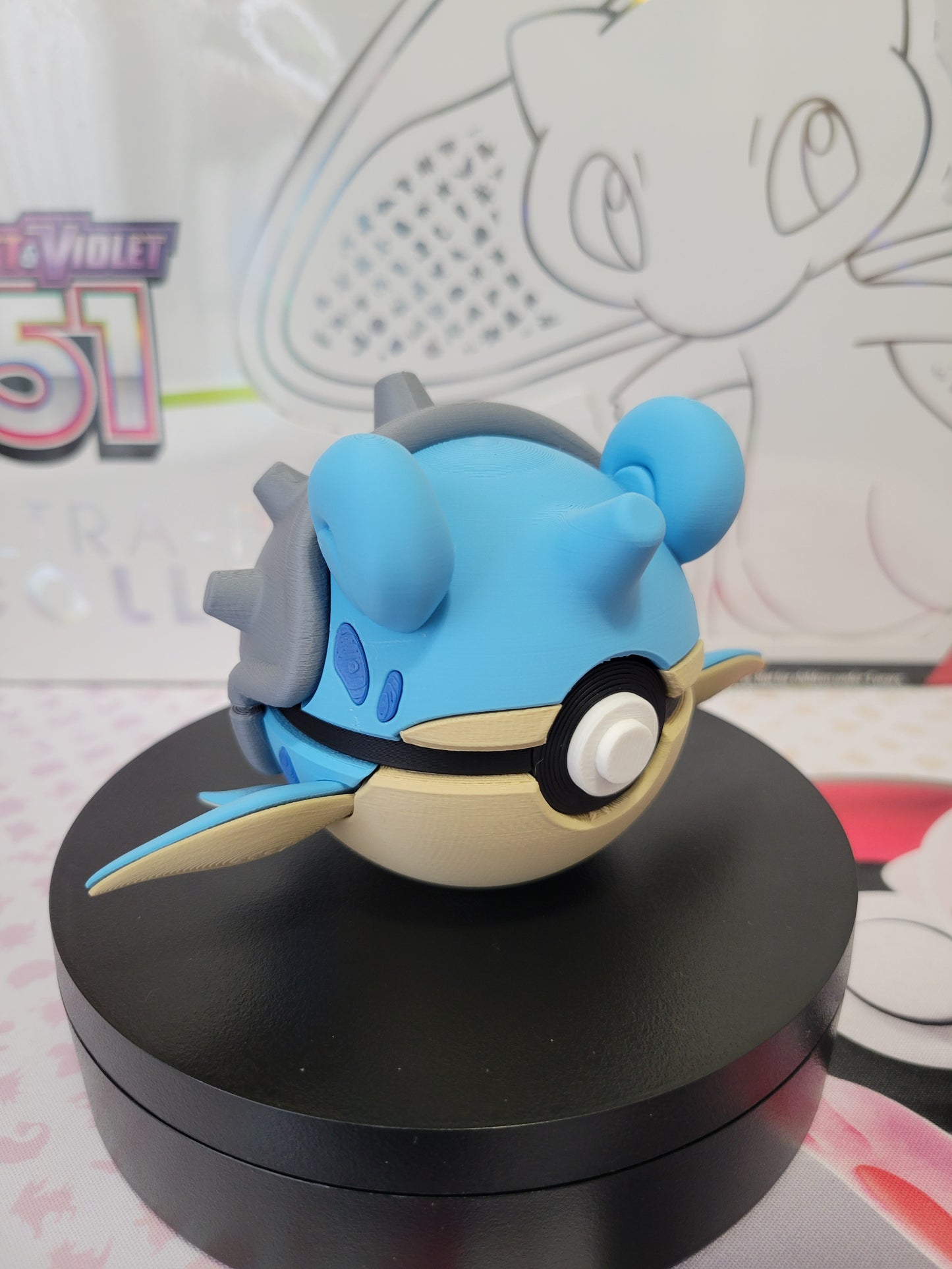 0131 - Lapras Inspired 3D Printed Themed Ball