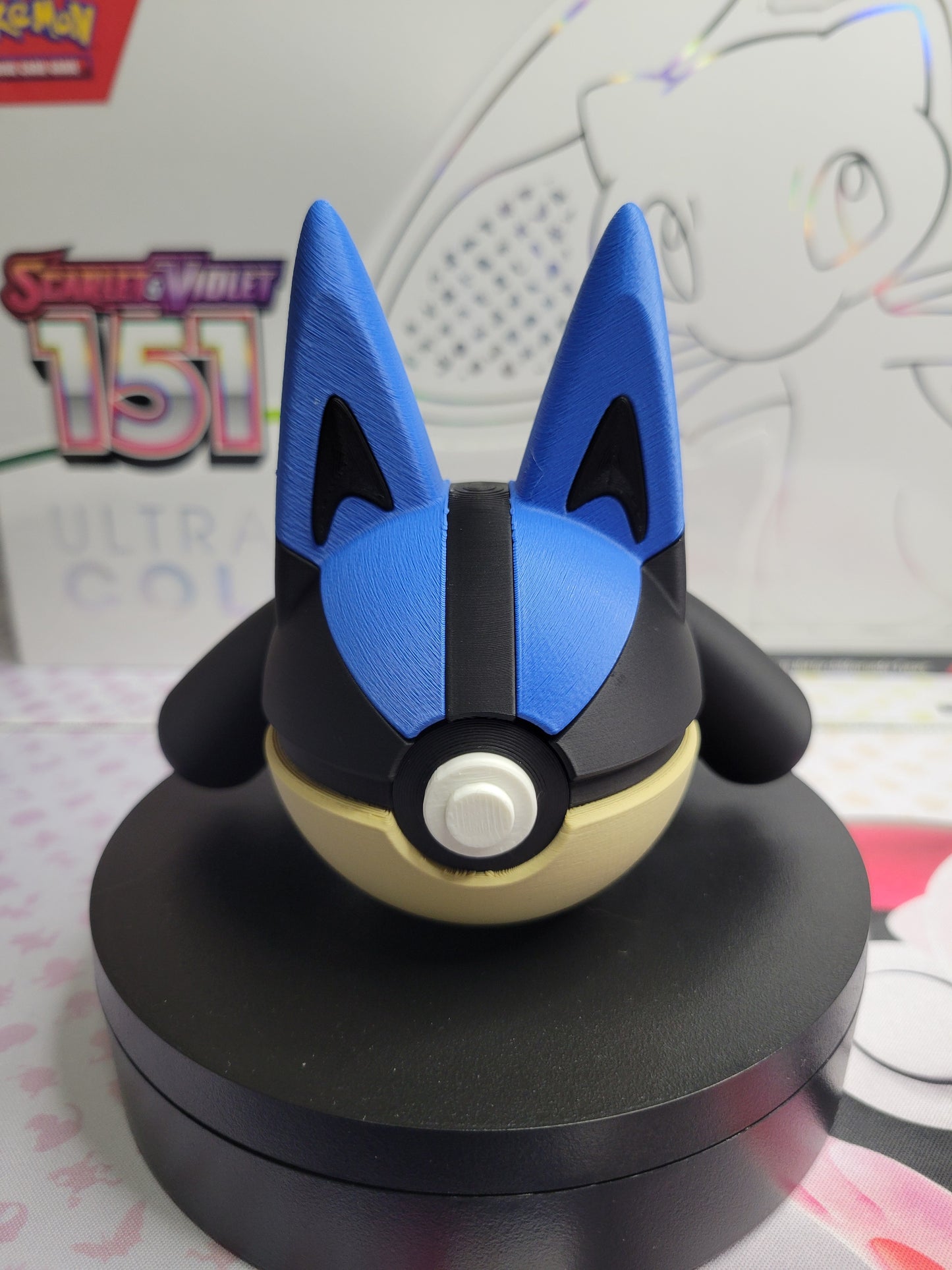 0448 - Lucario Inspired 3D Printed Themed Ball