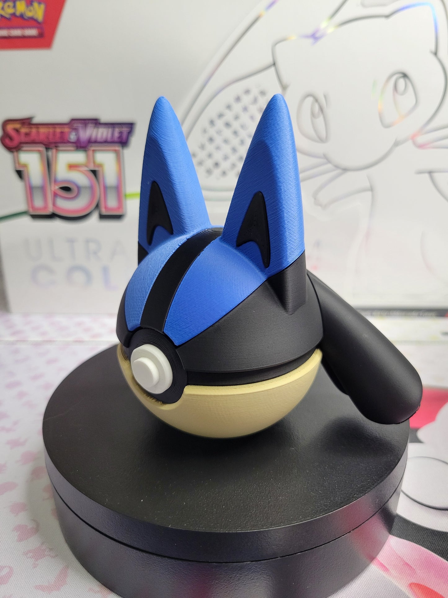 0448 - Lucario Inspired 3D Printed Themed Ball