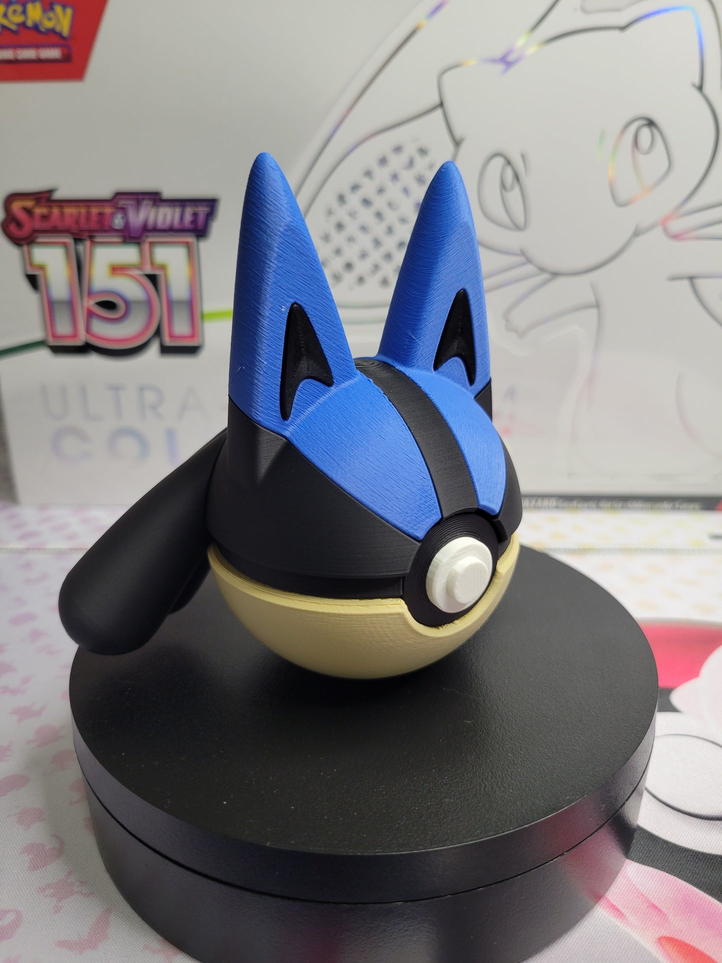 0448 - Lucario Inspired 3D Printed Themed Ball