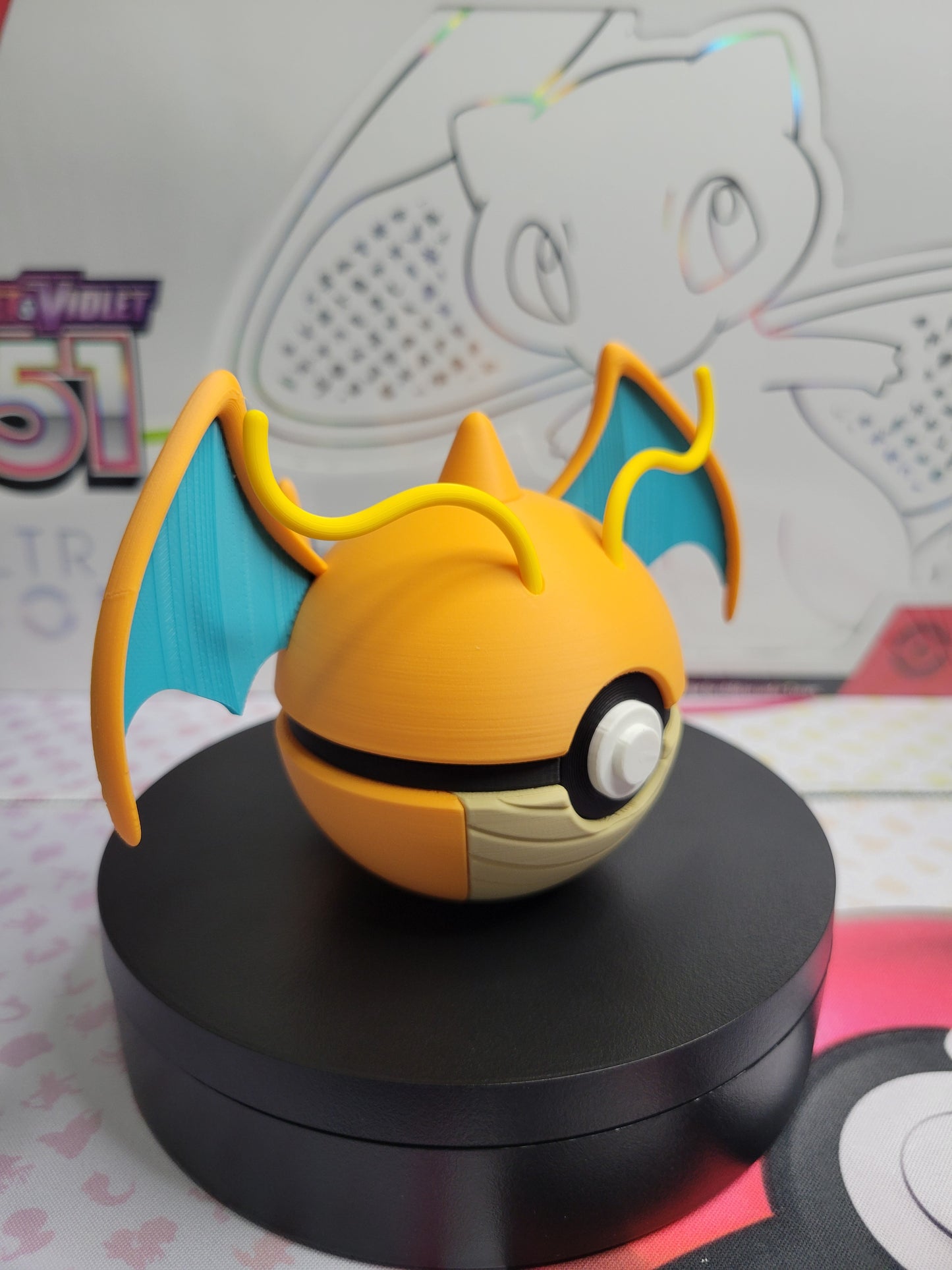 0149 - Dragonite Inspired 3D Printed Themed Ball