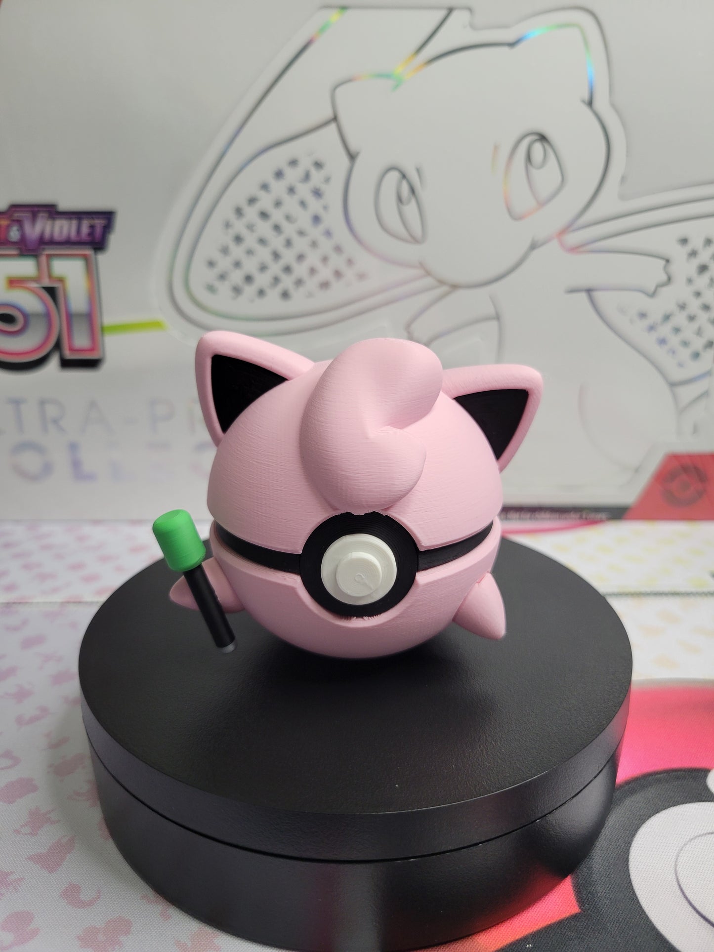 0039 - Jigglypuff Inspired 3D Printed Themed Ball