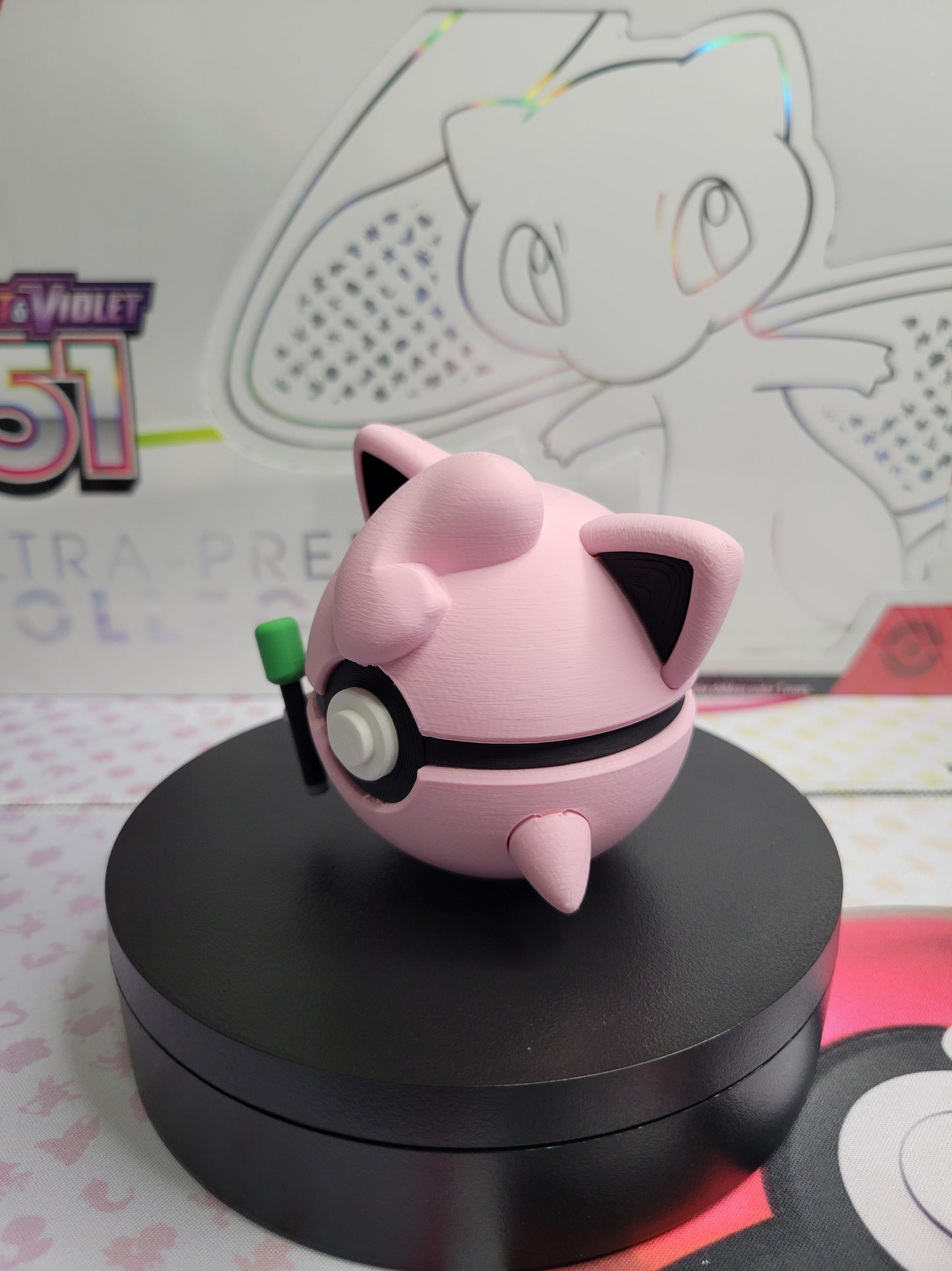 0039 - Jigglypuff Inspired 3D Printed Themed Ball
