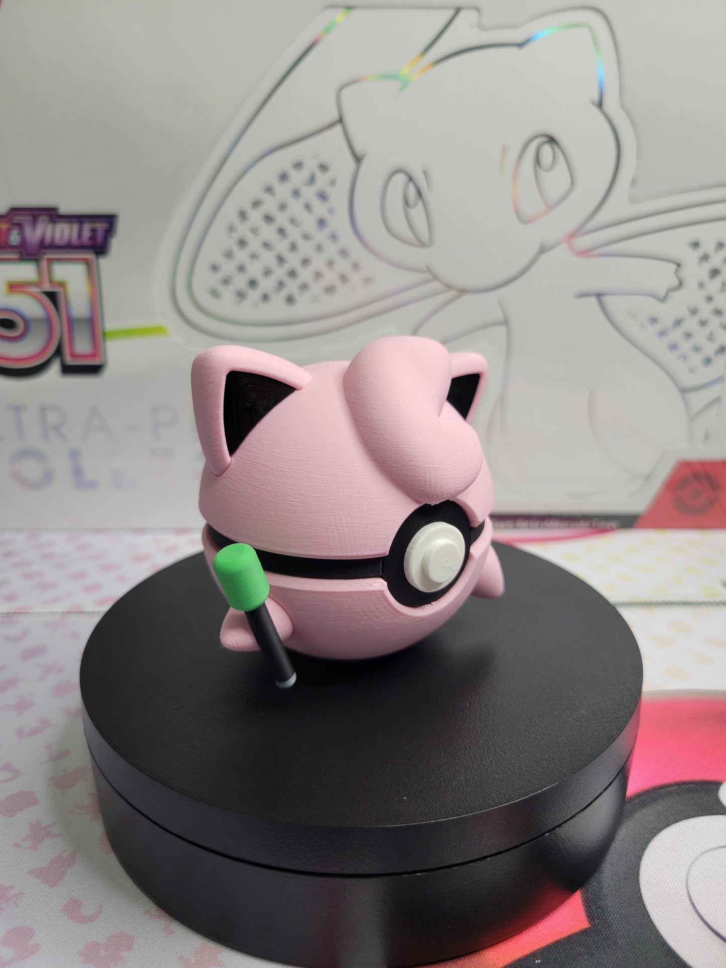 0039 - Jigglypuff Inspired 3D Printed Themed Ball