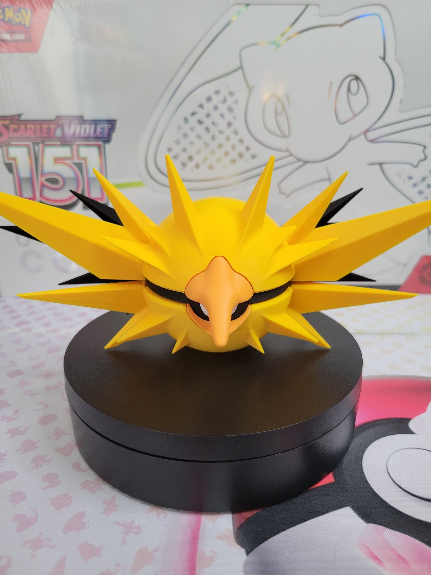 0145 - Zapdos Inspired 3D Printed Themed Monster Ball