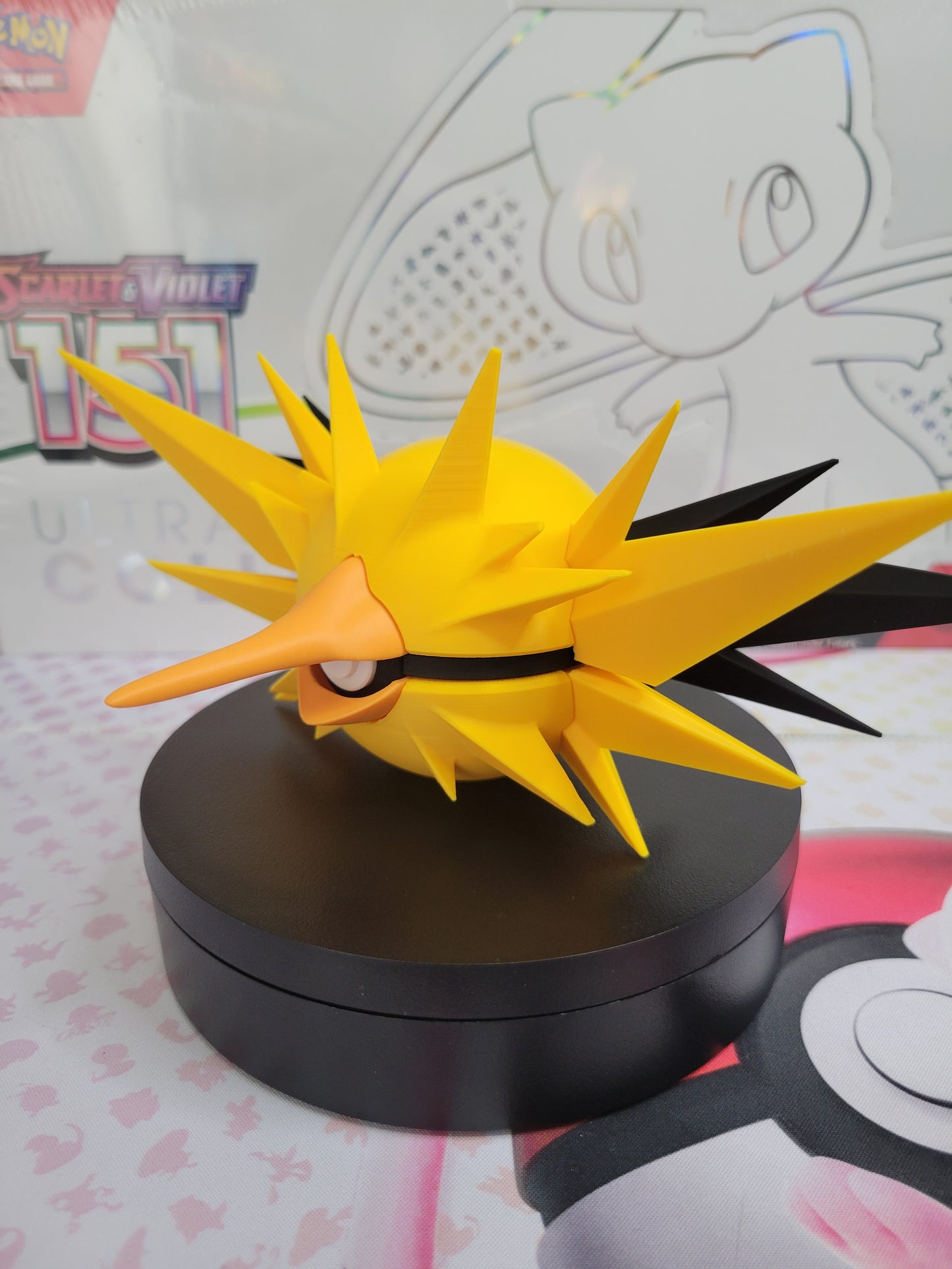 0145 - Zapdos Inspired 3D Printed Themed Monster Ball