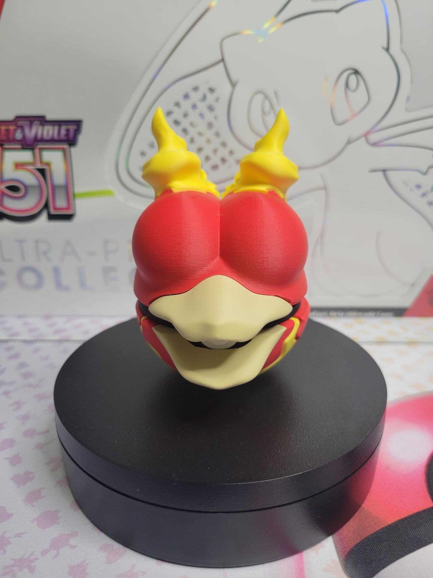 0126 - Magmar Inspired 3D Printed Themed Monster Ball