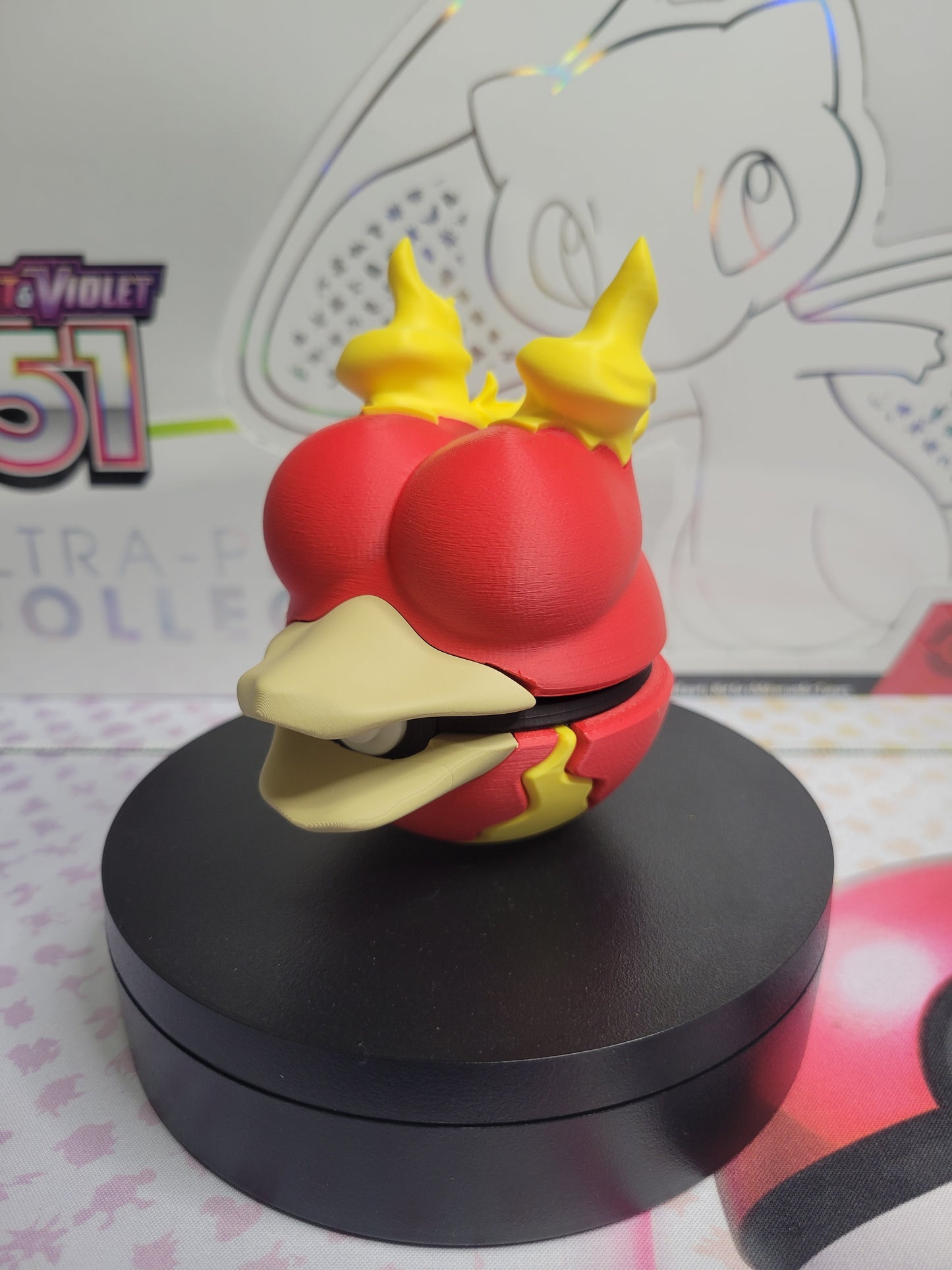 0126 - Magmar Inspired 3D Printed Themed Monster Ball