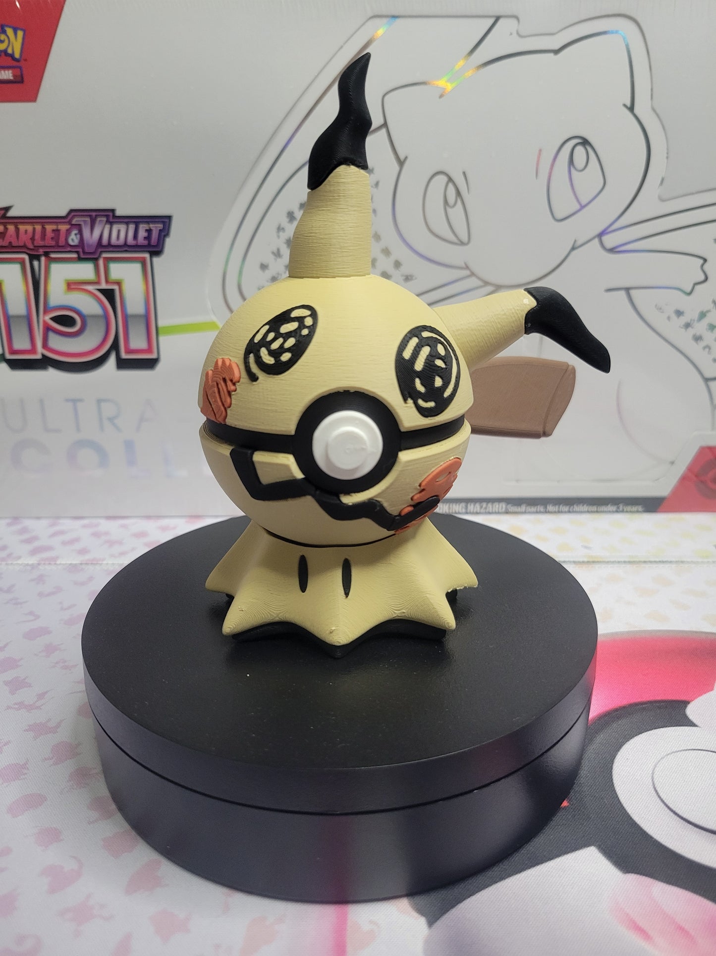 0778 - Mimikyu Inspired 3D Printed Themed Monster Ball