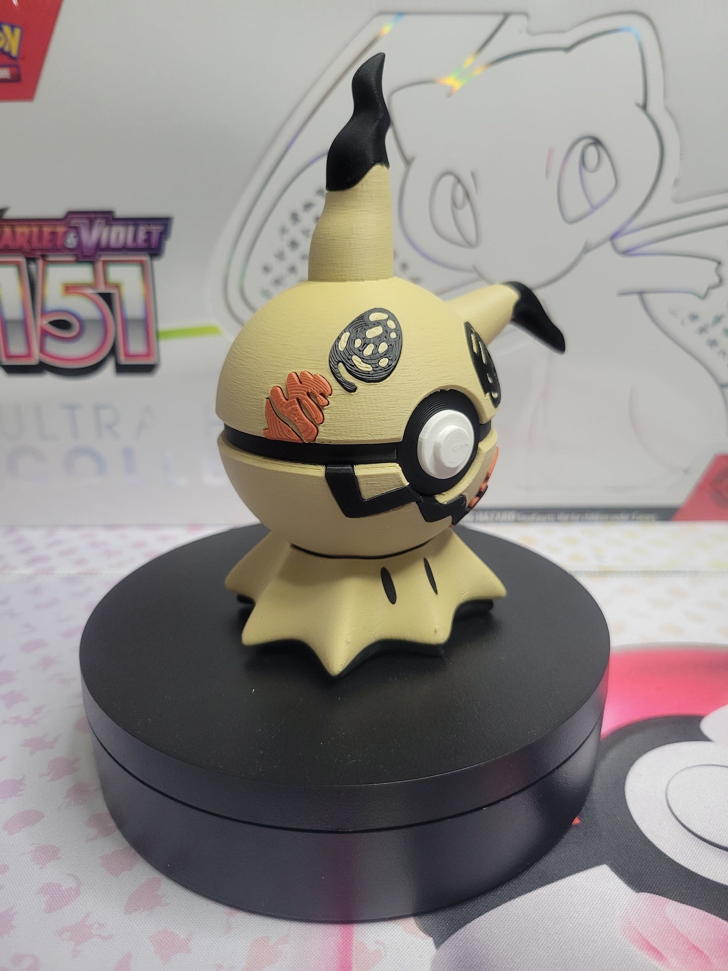 0778 - Mimikyu Inspired 3D Printed Themed Monster Ball