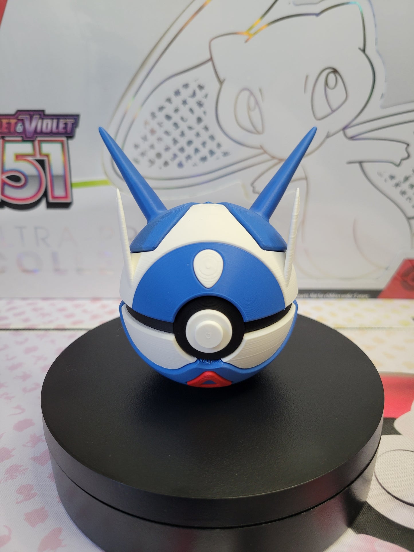 0381 - Latios Inspired 3D Printed Themed Monster Ball