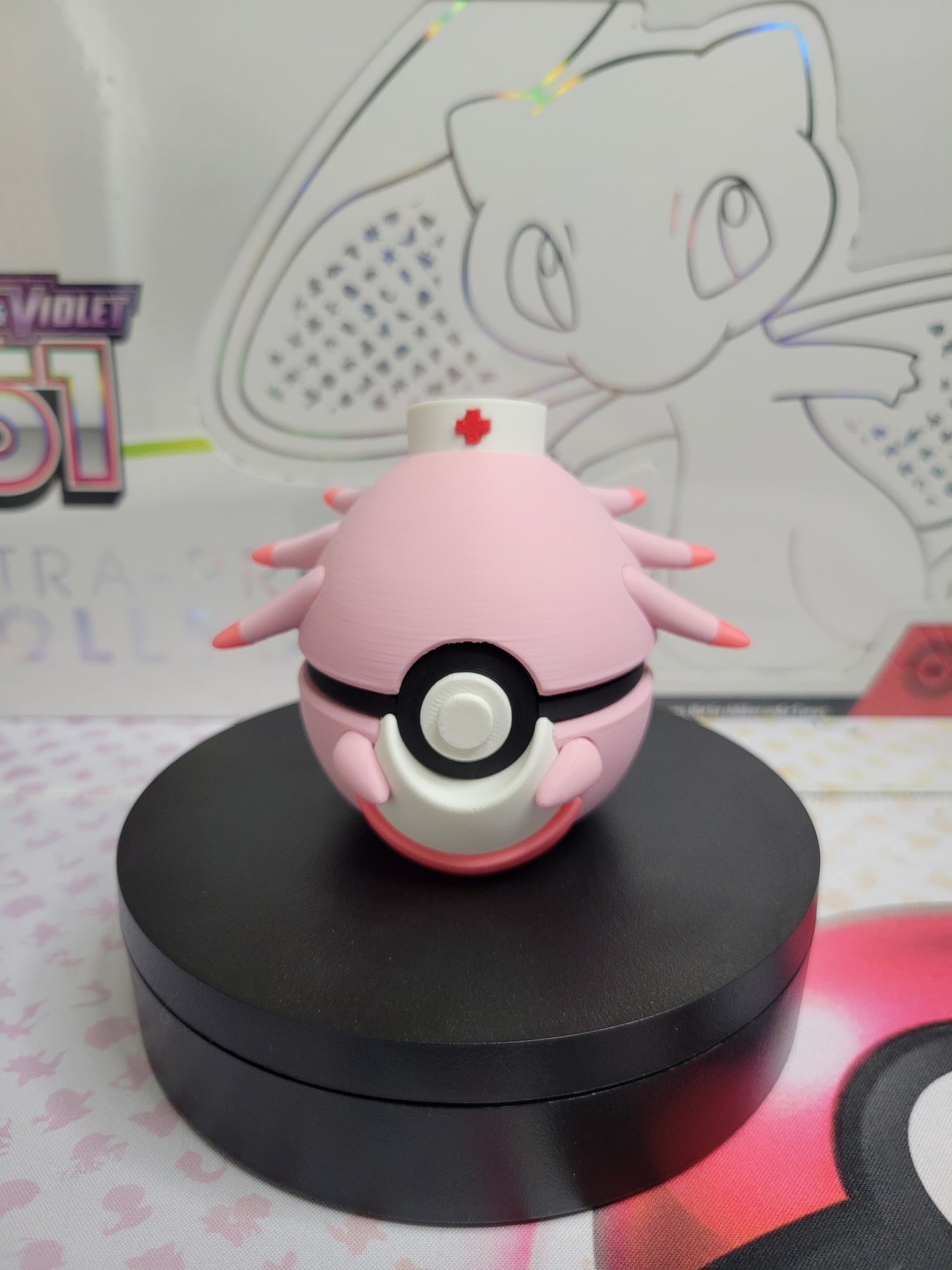 0113 - Chansey Inspired 3D Printed Themed Monster Ball
