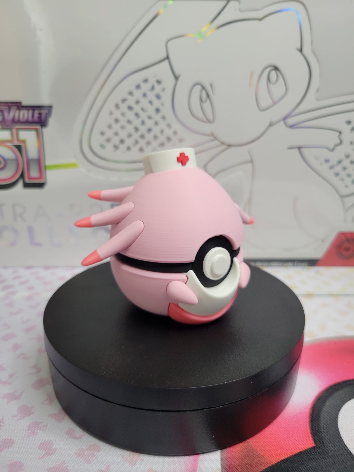 0113 - Chansey Inspired 3D Printed Themed Monster Ball