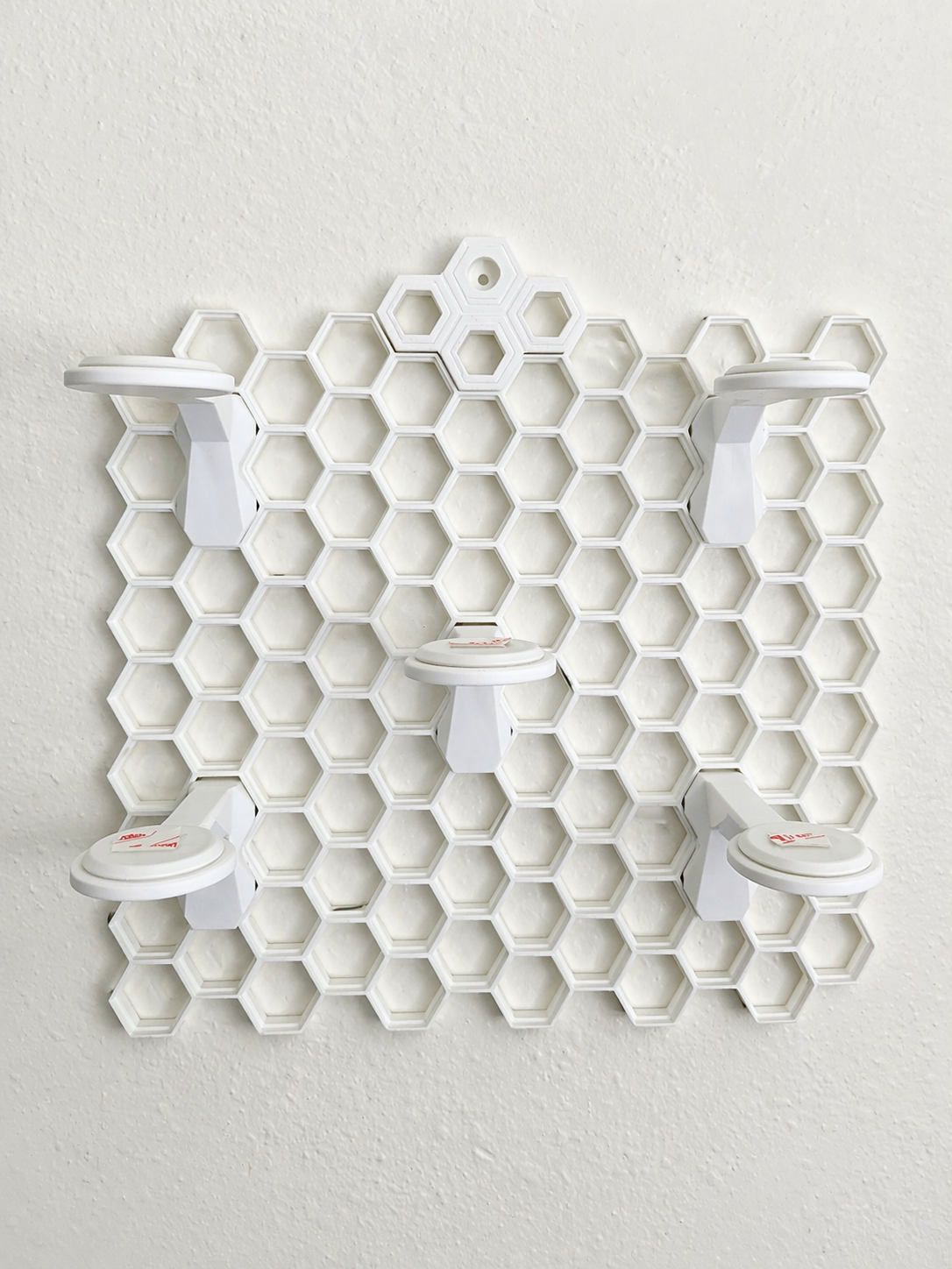 Wall Mount Display with Magnetic Display Plates 3D Printed