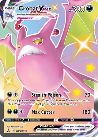 SWSH099 Crobat Vmax