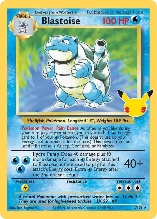 2/102  Blastoise