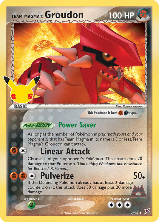 9/95  Team Magma's Groudon