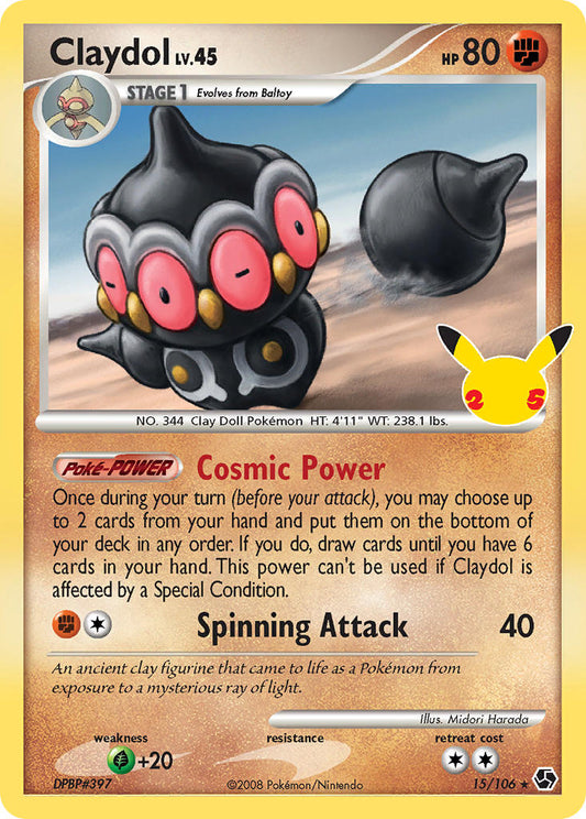 15/106  Claydol