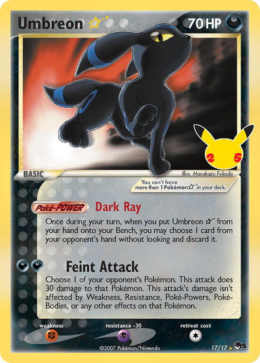 17/17  Umbreon Star