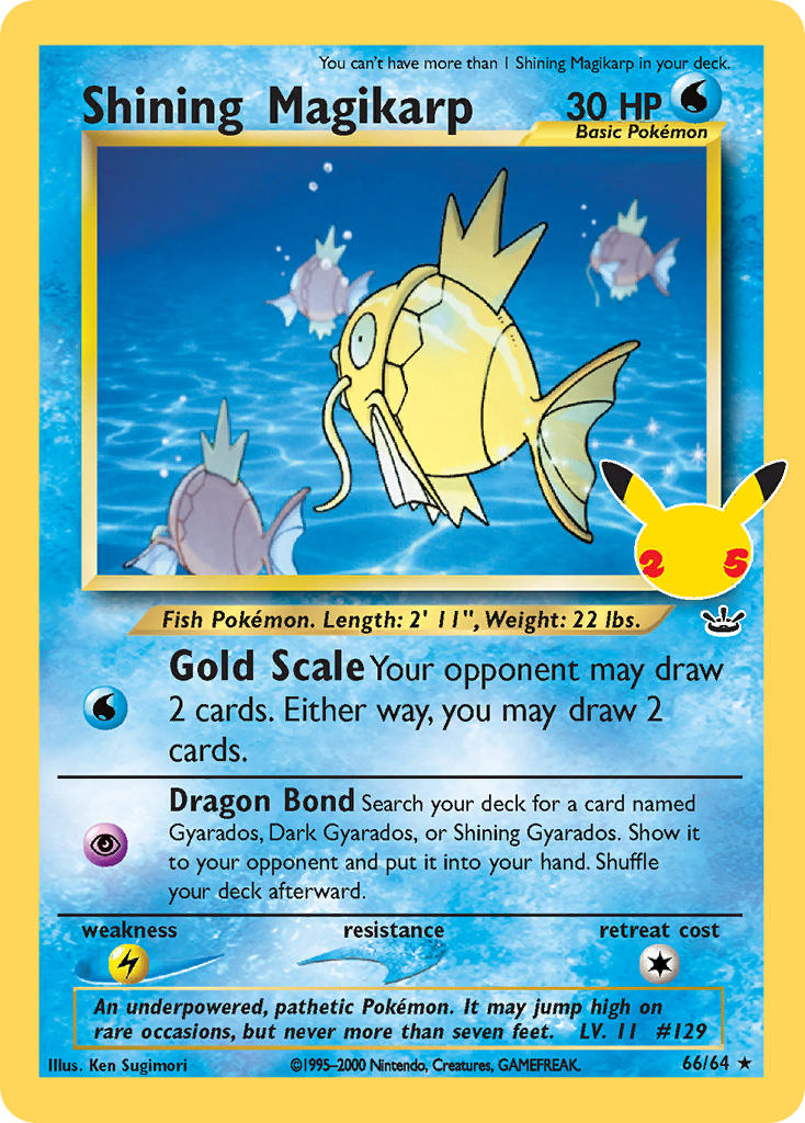 66/64  Shining Magikarp