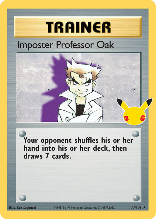 73/102  Imposter Professor Oak