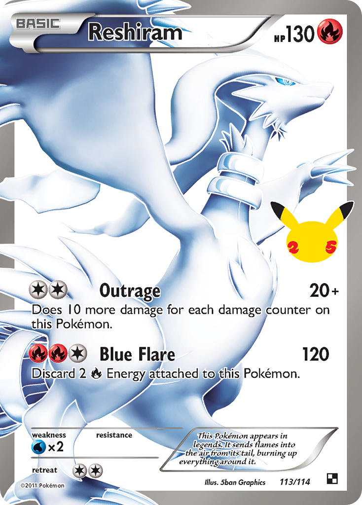 113/114  Reshiram