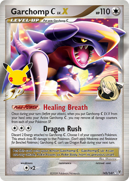 145/147  Garchomp C LV.X