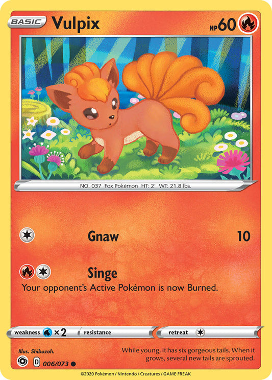 06/73  Vulpix
