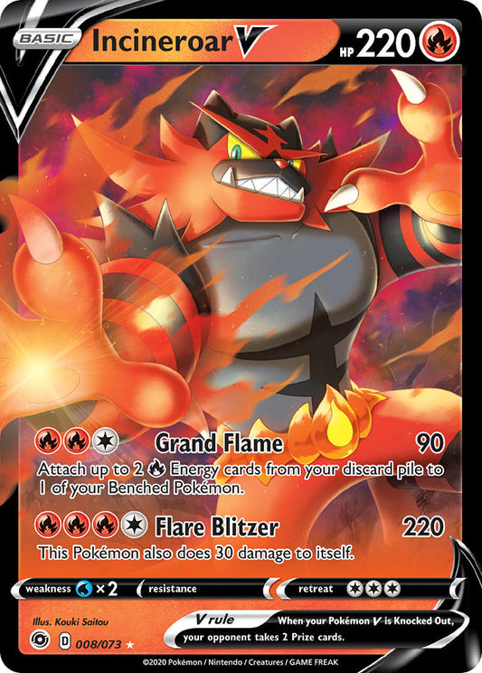 08/73  Incineroar V