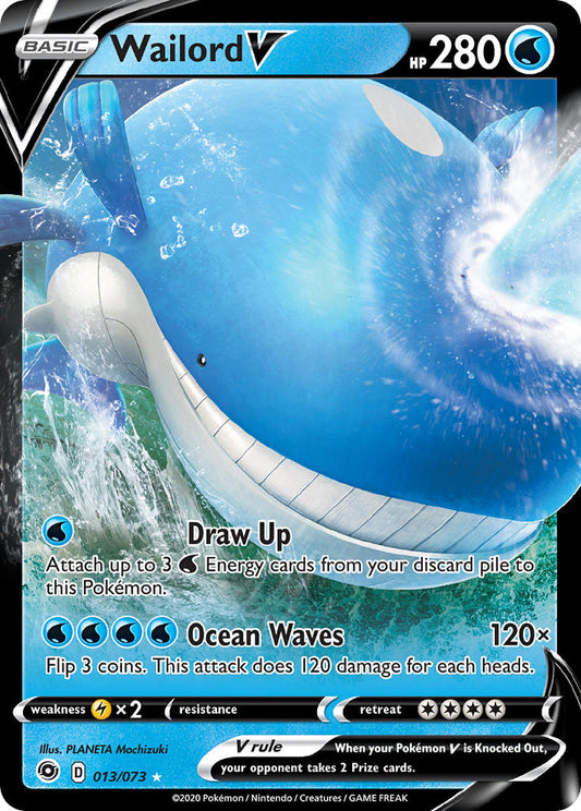13/73  Wailord V