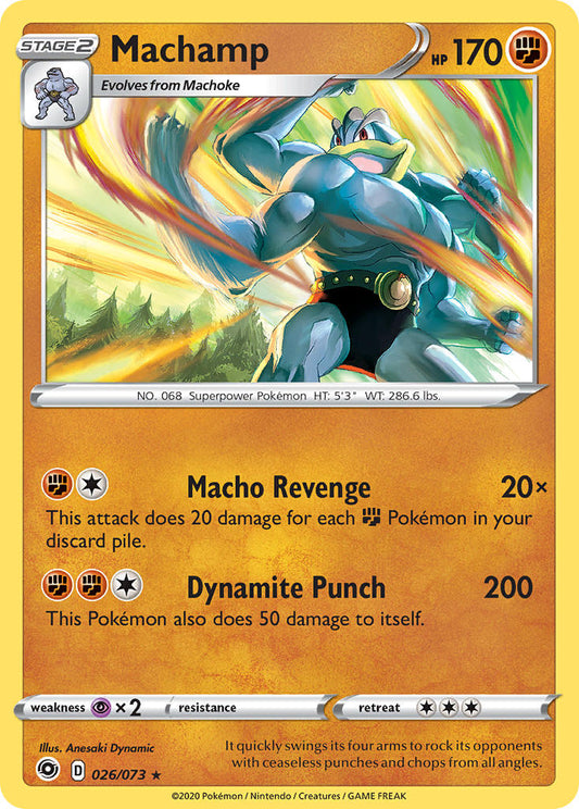 26/73  Machamp