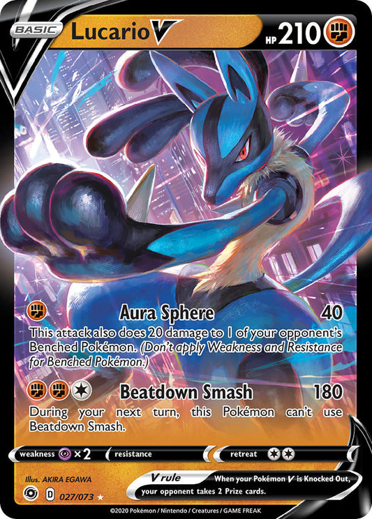 27/73  Lucario V