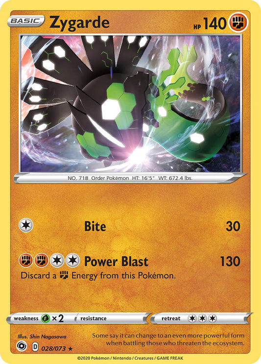 28/73  Zygarde