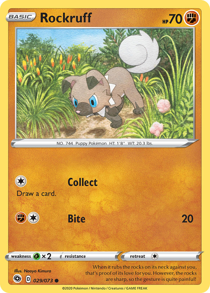 29/73  Rockruff