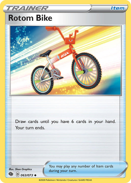 63/73  Rotom Bike