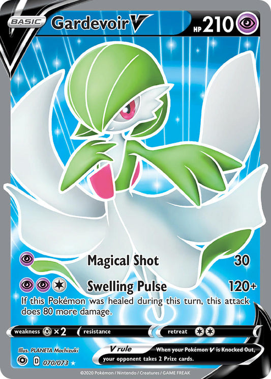70/73  Gardevoir V (Full Art)