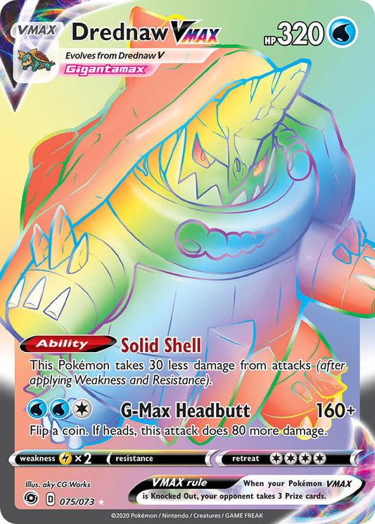 75/73  Drednaw VMAX (Secret)