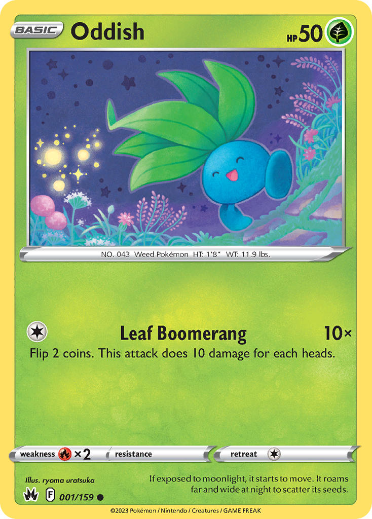 001/159  Oddish