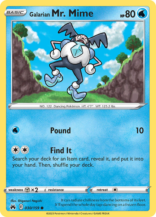 030/159  Galarian Mr. Mime