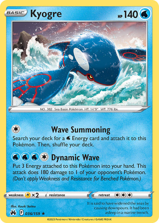 036/159  Kyogre