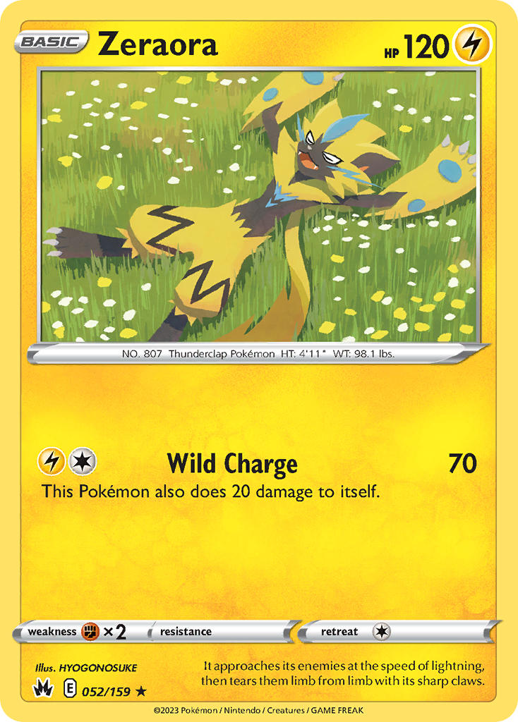052/159  Zeraora