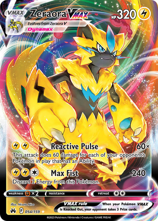 054/159  Zeraora VMAX