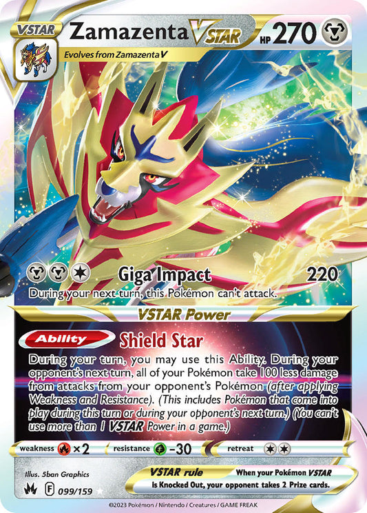 099/159  Zamazenta VSTAR